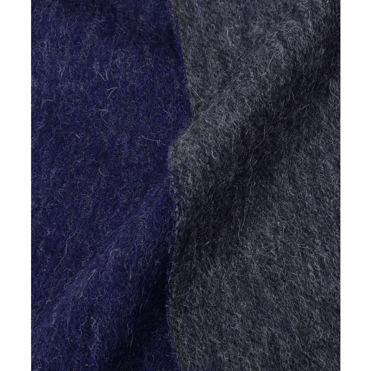 【ラッピング巾着セット】カシミヤブレンドパネルマフラー | TAKEO KIKUCHI | 詳細画像5 