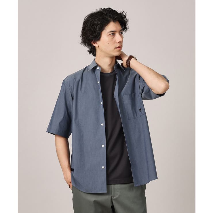 【LIMITED】ワンポイント刺繍 半袖シャツ | TAKEO KIKUCHI | 詳細画像23 