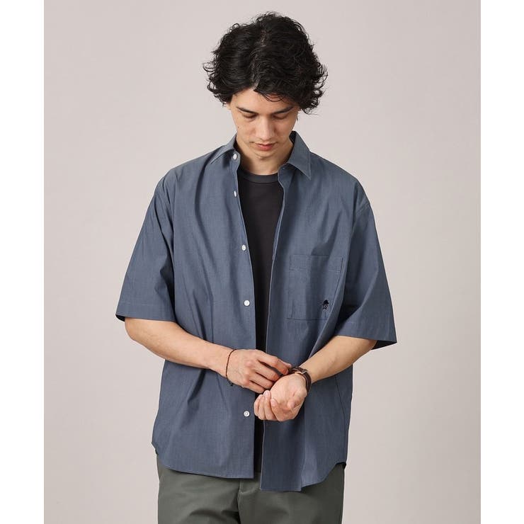 【LIMITED】ワンポイント刺繍 半袖シャツ | TAKEO KIKUCHI | 詳細画像24 