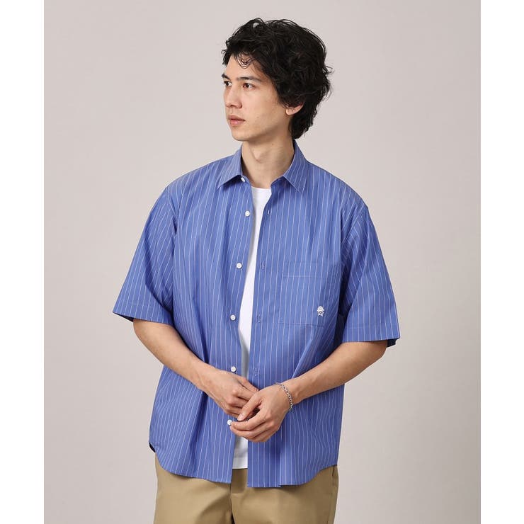 【LIMITED】ワンポイント刺繍 半袖シャツ | TAKEO KIKUCHI | 詳細画像32 