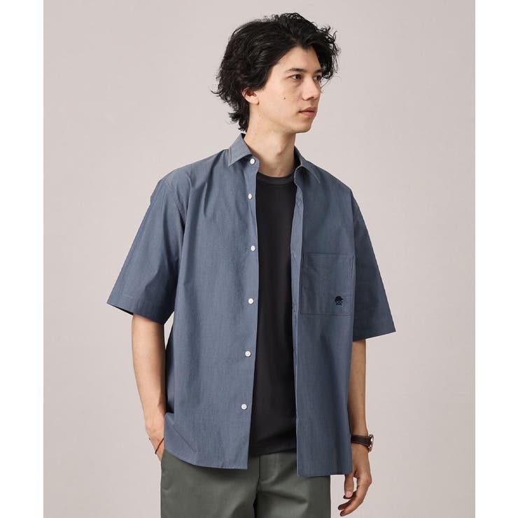 【LIMITED】ワンポイント刺繍 半袖シャツ | TAKEO KIKUCHI | 詳細画像46 