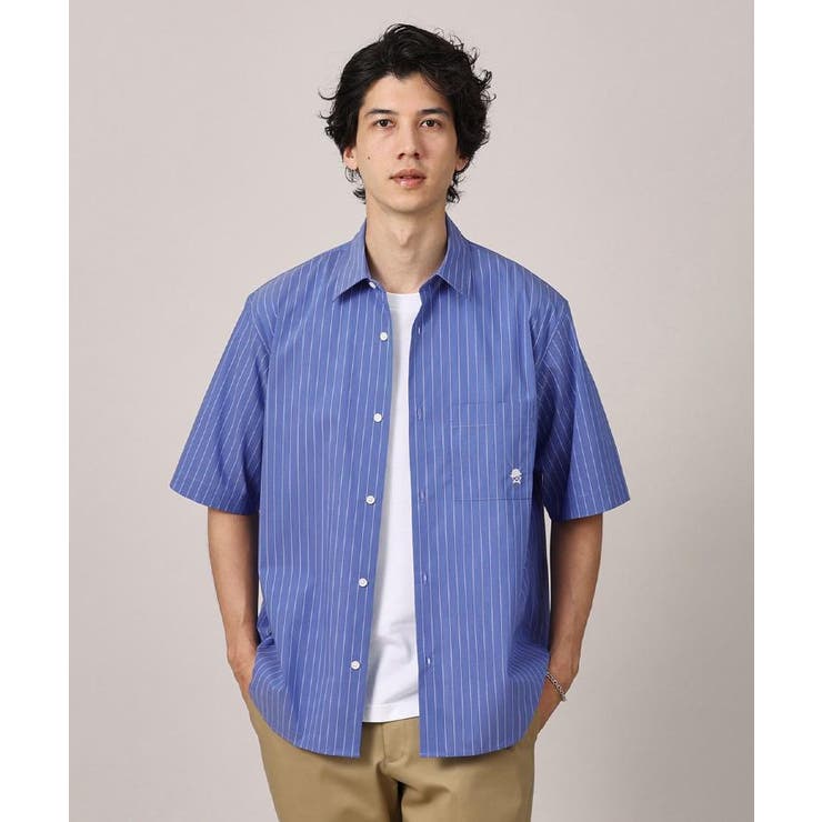 【LIMITED】ワンポイント刺繍 半袖シャツ | TAKEO KIKUCHI | 詳細画像48 