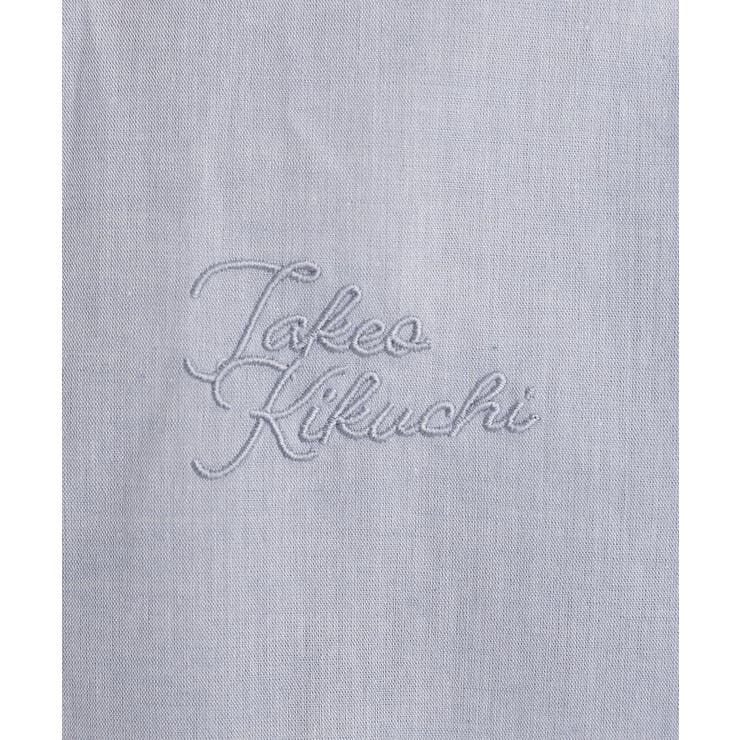 【LIMITED】ワンポイントロゴ刺繍 綿麻半袖シャツ | TAKEO KIKUCHI | 詳細画像30 