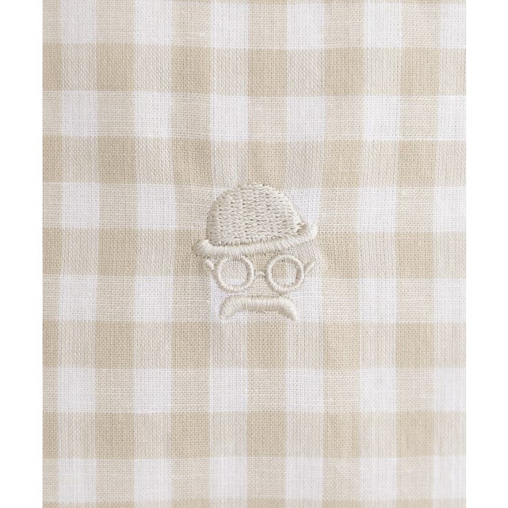 【LIMITED】ワンポイント刺繍 綿麻チェック 半袖シャツ | TAKEO KIKUCHI | 詳細画像23 
