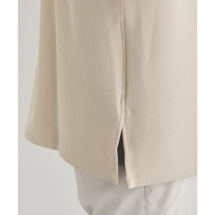 【LIMITED】ハンドライティングロゴ 1ポイントジャージ半袖シャツ | TAKEO KIKUCHI | 詳細画像8 