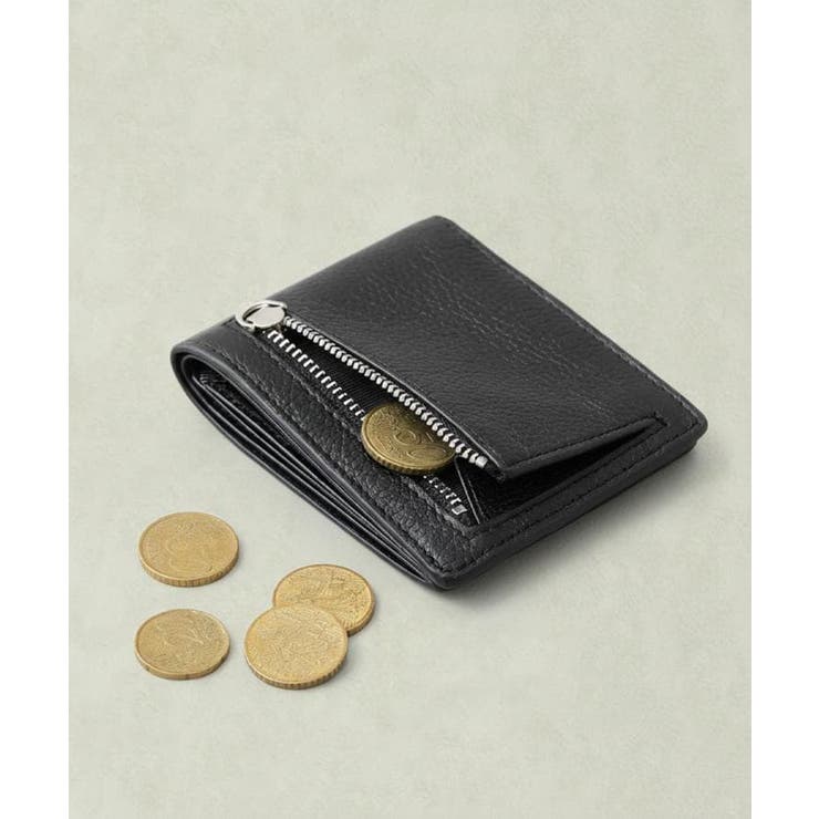 ブラック(019) | 【スリムな2つ折り】カラードスリムスマートウォレット | TAKEO KIKUCHI