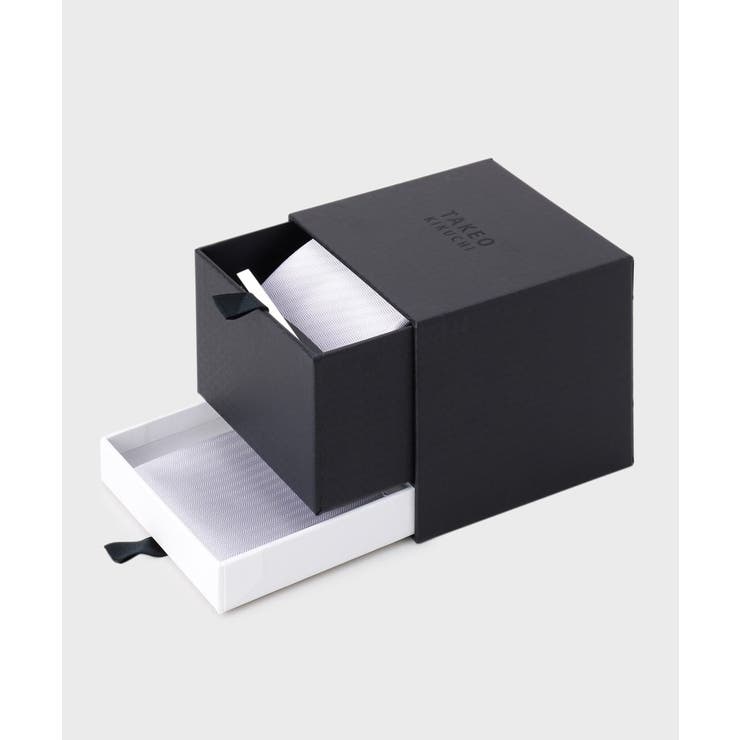 ホワイト(201) | 【ブライダル/フォーマル対応】ネクタイ＆チーフ＆タイバー  BOXセット | TAKEO KIKUCHI