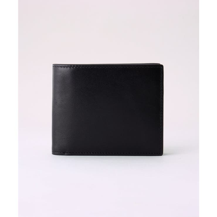 ブラック(019) | イタリアンレザー 二つ折り財布 | TAKEO KIKUCHI