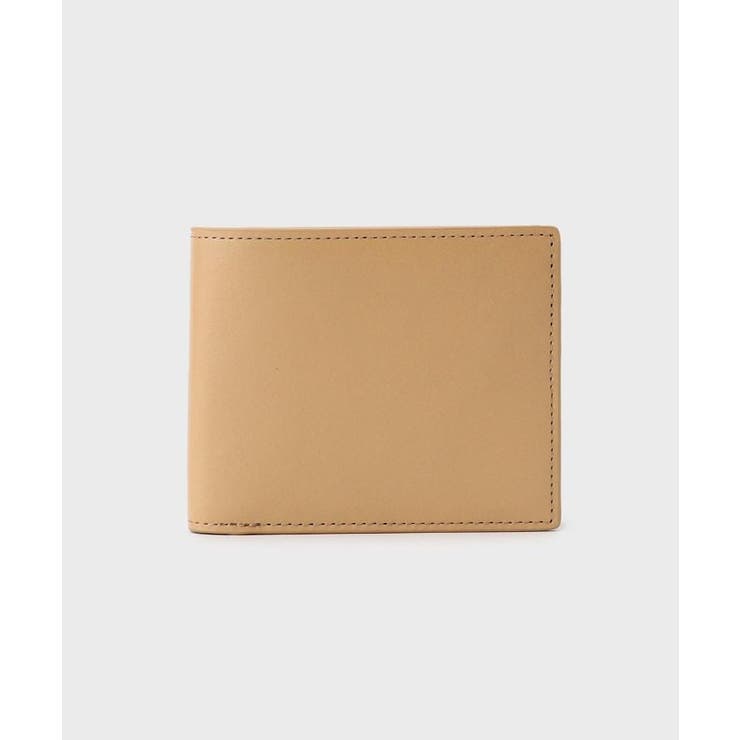 ライトベージュ(551) | イタリアンレザー 二つ折り財布 | TAKEO KIKUCHI