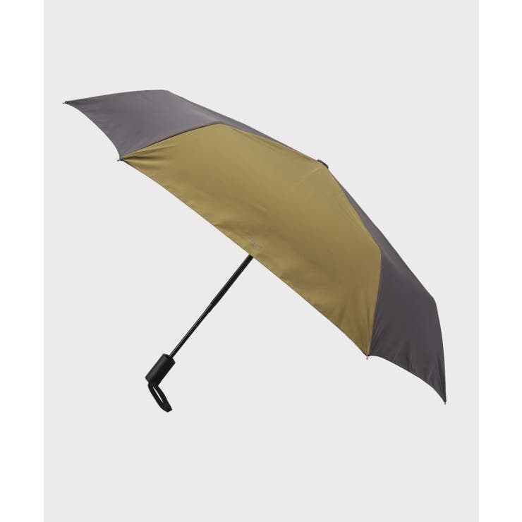 カーキ×ブラック(519) | 自動開閉式 折りたたみ傘 | TAKEO KIKUCHI