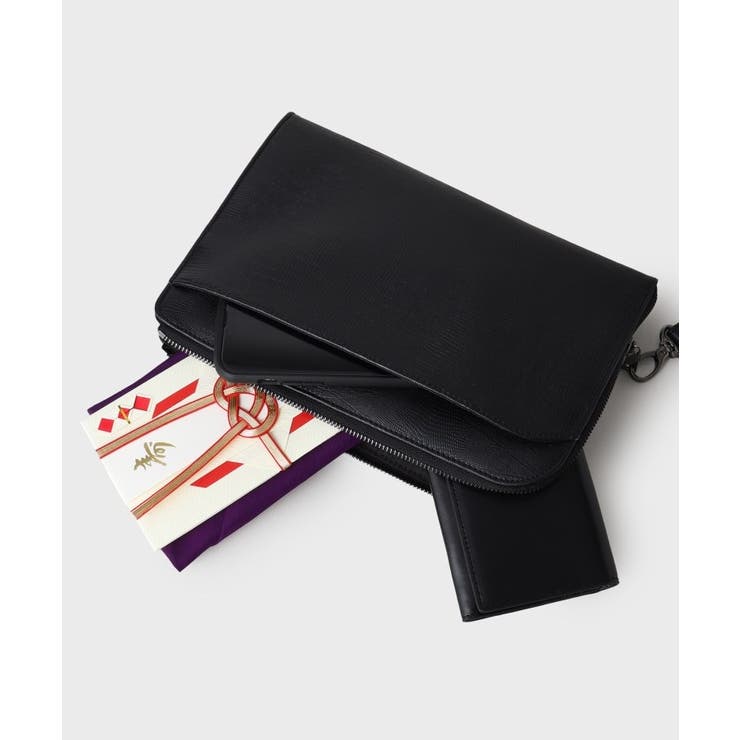 【撥水】ライトウェイト クラッチバッグ | TAKEO KIKUCHI | 詳細画像23 