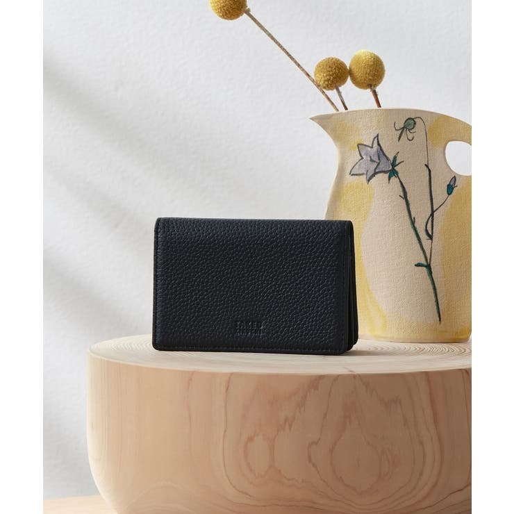 ブラック(019) | ソフトシュリンクレザー 名刺入れ | TAKEO KIKUCHI