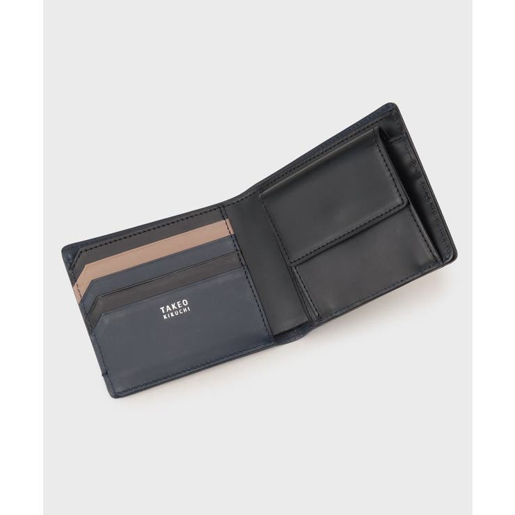 配色型押しレザー 2つ折り財布 | TAKEO KIKUCHI | 詳細画像17 