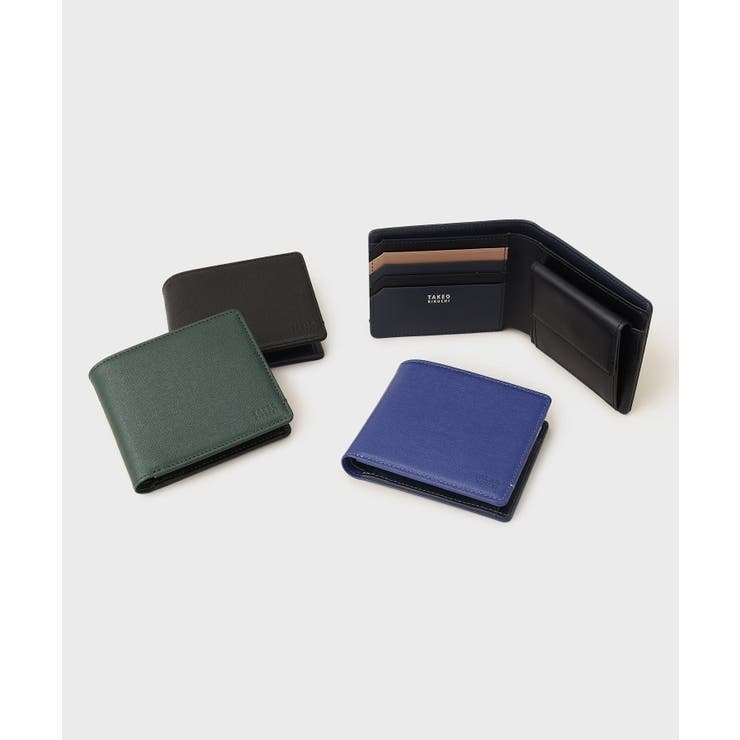配色型押しレザー 2つ折り財布 | TAKEO KIKUCHI | 詳細画像26 