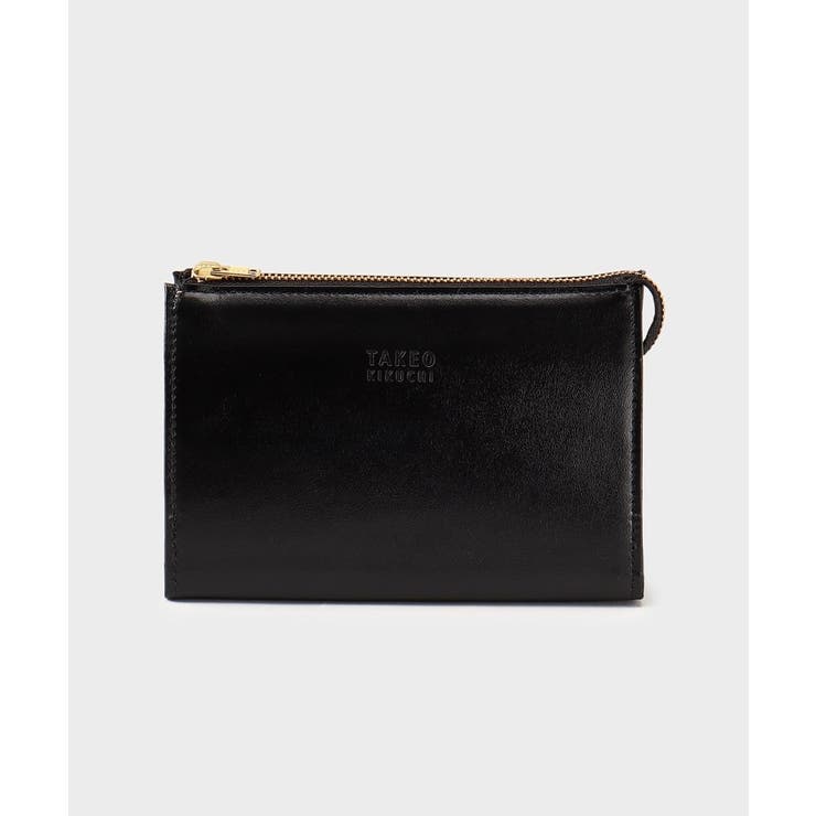 ブラック(019) | レザーガジェットポーチ | TAKEO KIKUCHI