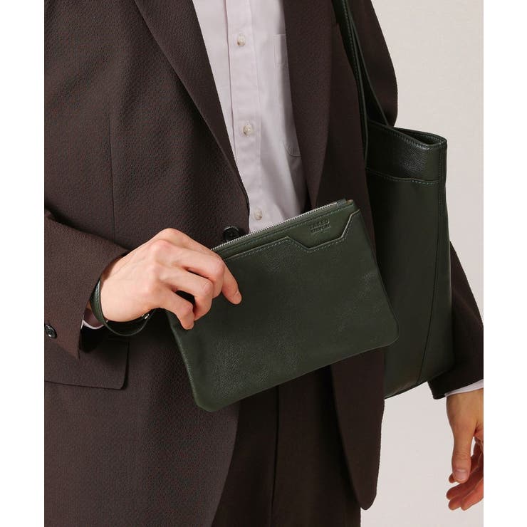 【ポーチ付き】シュリンクレザートートバッグ | TAKEO KIKUCHI | 詳細画像6 