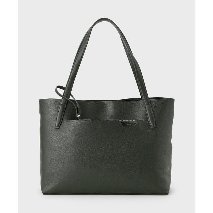 【ポーチ付き】シュリンクレザートートバッグ | TAKEO KIKUCHI | 詳細画像11 