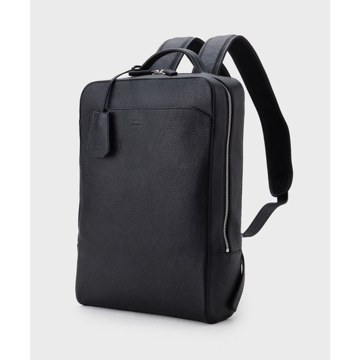 ブラック(019) | フルベジタブルレザー バックパック | TAKEO KIKUCHI