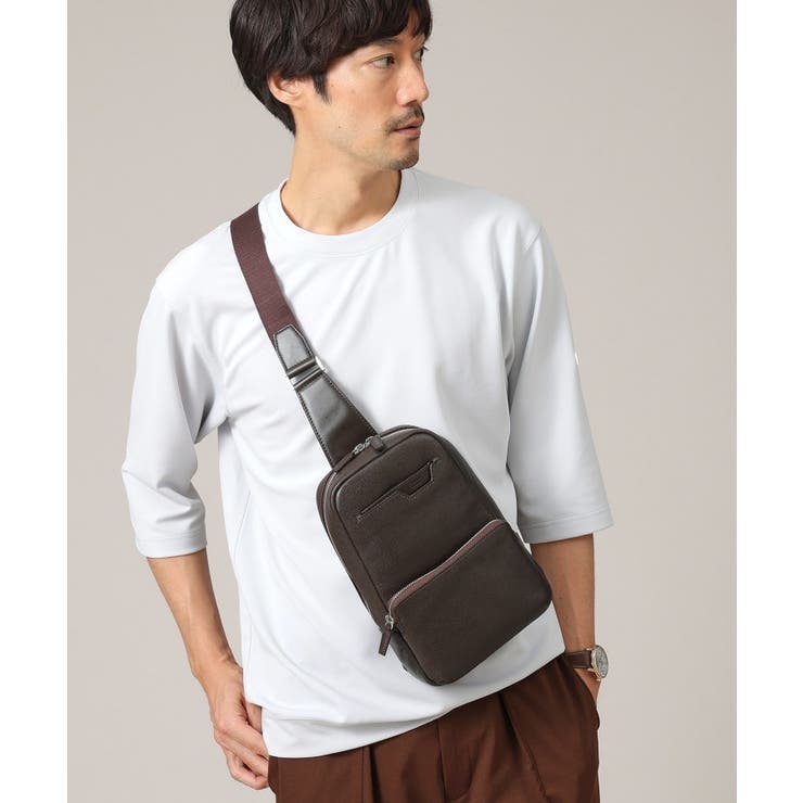 【カードケース付き】シュリンクレザーボディバック | TAKEO KIKUCHI | 詳細画像6 