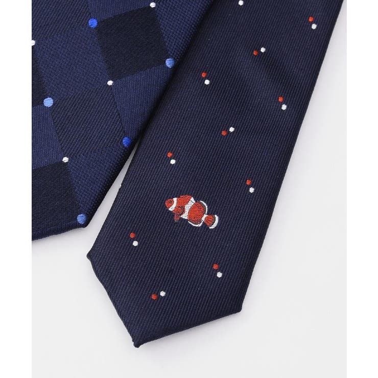 【BOXセット】Sea Creatures ネクタイ＆タイバー | TAKEO KIKUCHI | 詳細画像35 