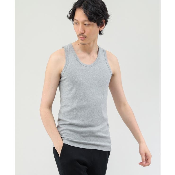 ライトグレー(011) | ベーシック タンクトップ | TAKEO KIKUCHI