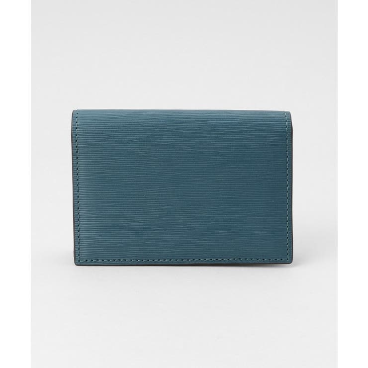 グリーン(022) | 【NEW レザーリップルシリーズ】名刺入れ | TAKEO KIKUCHI