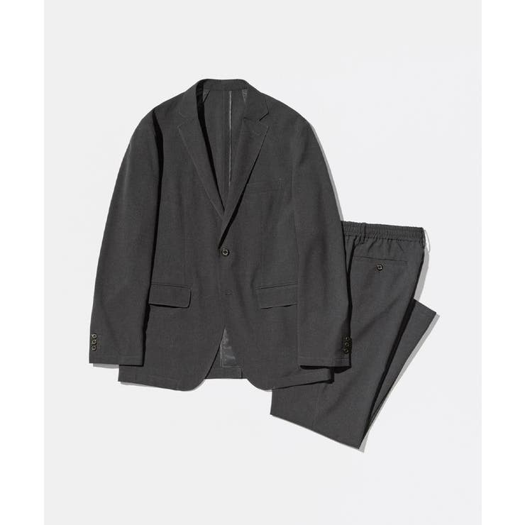チャコールグレー(014) | 【LIMITED】コンフォータブル セットアップ /ジャケット＆パンツ | TAKEO KIKUCHI