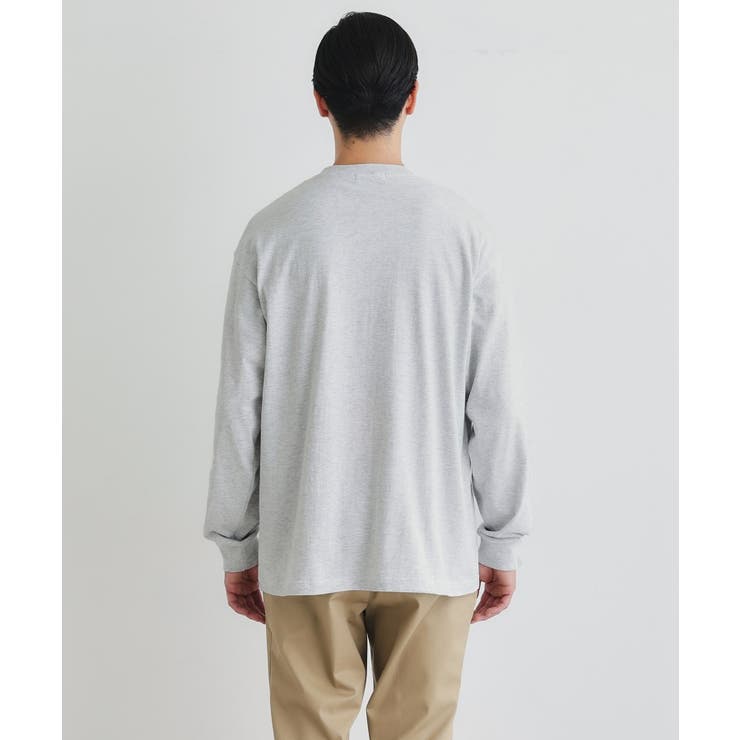 【LIMITED】ワンポイント刺繍 長袖Tシャツ | TAKEO KIKUCHI | 詳細画像4 