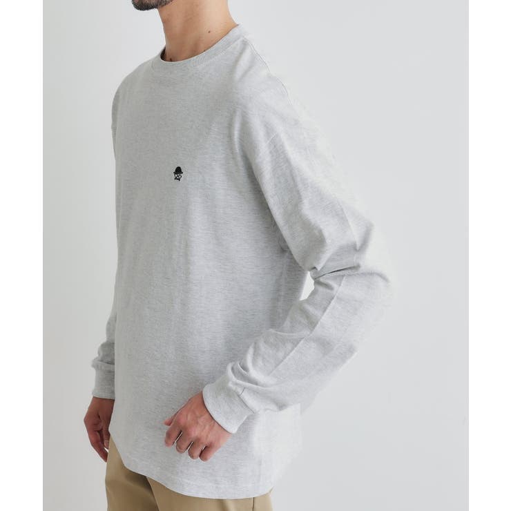 【LIMITED】ワンポイント刺繍 長袖Tシャツ | TAKEO KIKUCHI | 詳細画像6 