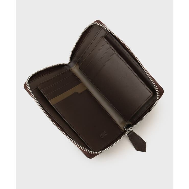 【リップルグレイン】3方ラウンドコンパクトスリム財布 | TAKEO KIKUCHI | 詳細画像5 