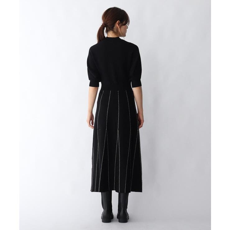 ドルマン配色ニットワンピース 品番 Wrdw Opaque Clip オーペック ドット クリップ のレディースファッション通販 Shoplist ショップリスト