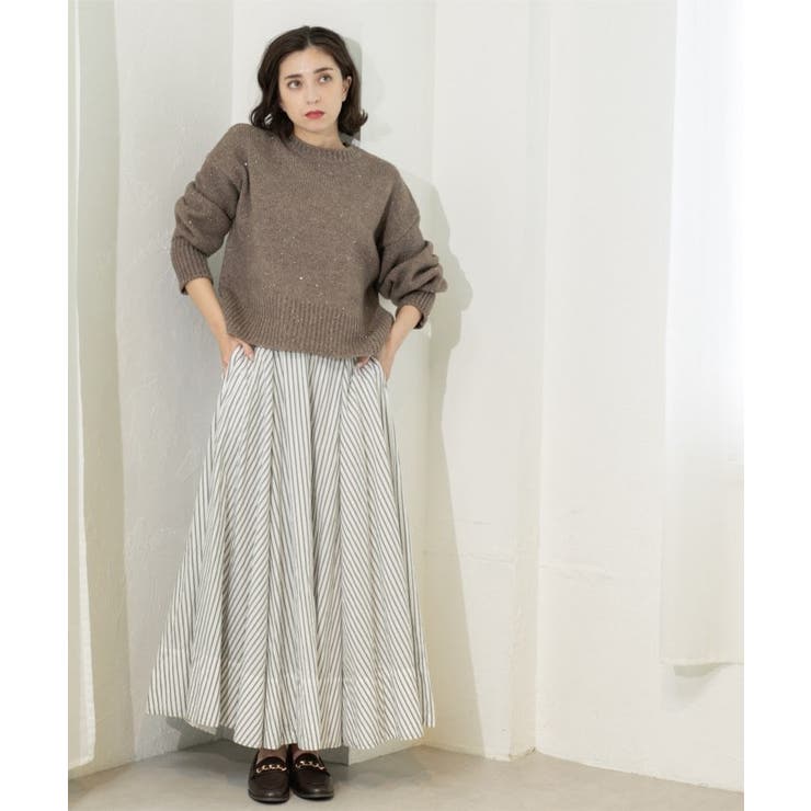 スパンコールラメニット【洗える】 | OPAQUE.CLIP | 詳細画像9 