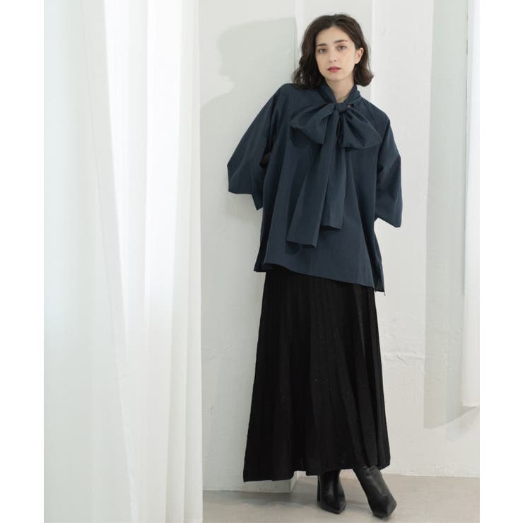 ラメニットプリーツスカート【洗える】 | OPAQUE.CLIP | 詳細画像16 