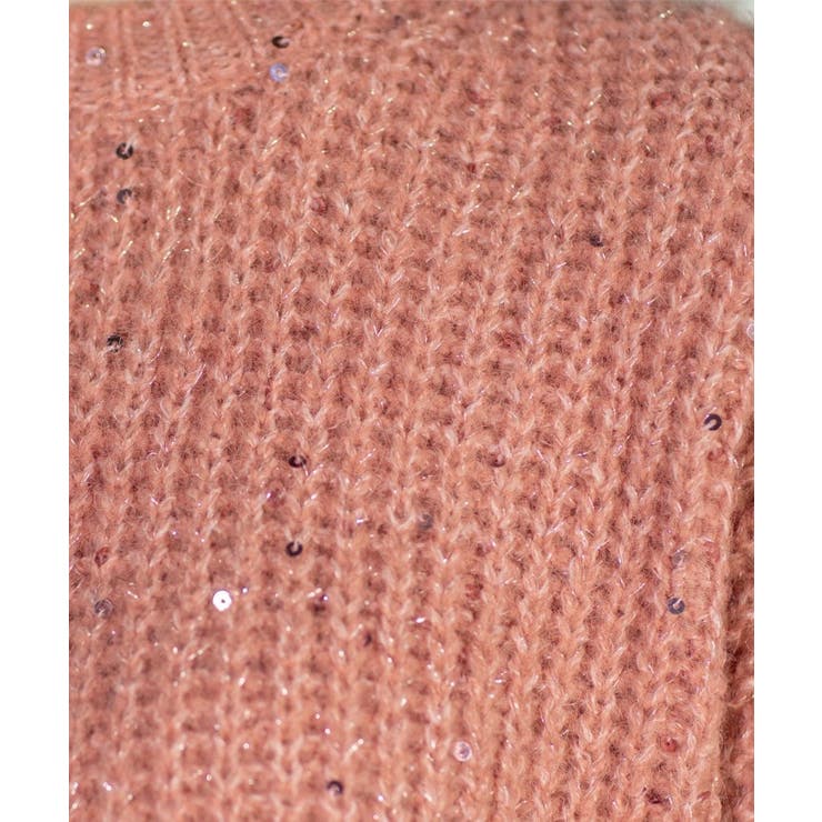 オーバーサイズ スパンコールニット | OPAQUE.CLIP | 詳細画像35 