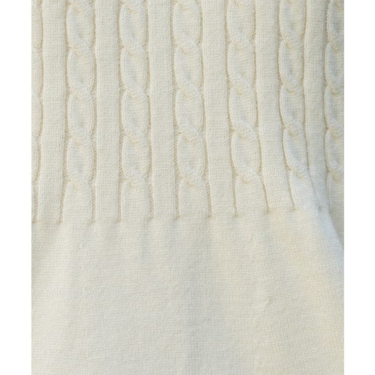 ミニケーブル切替ペプラムニット | OPAQUE.CLIP | 詳細画像28 