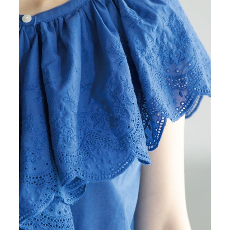 刺繍レースカラーブラウス | OPAQUE.CLIP | 詳細画像41 