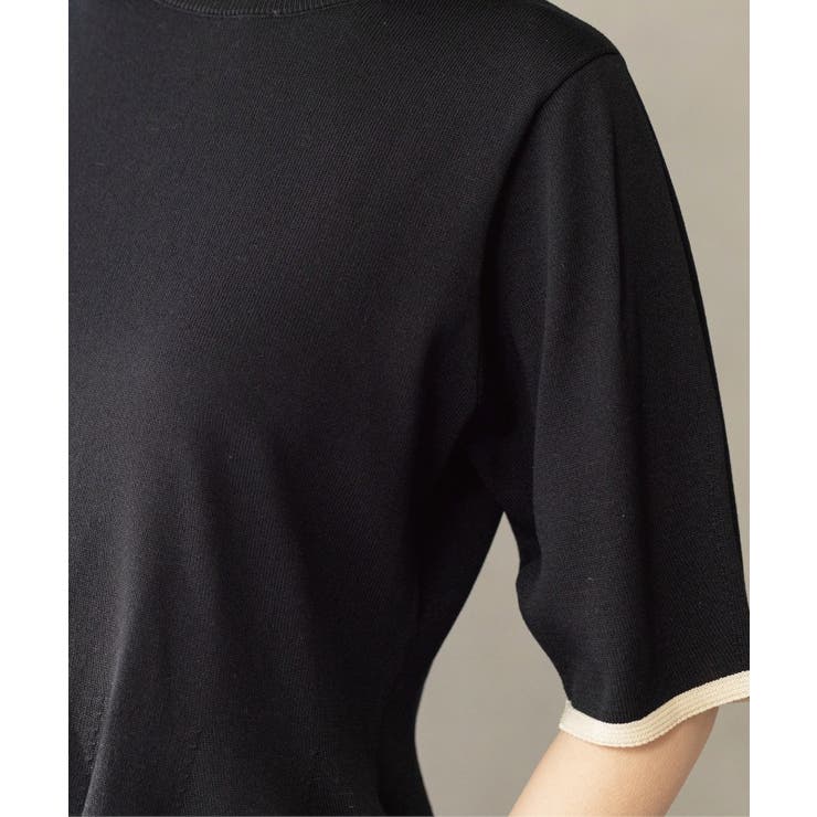 配色ライン ペプラムニット | OPAQUE.CLIP | 詳細画像39 