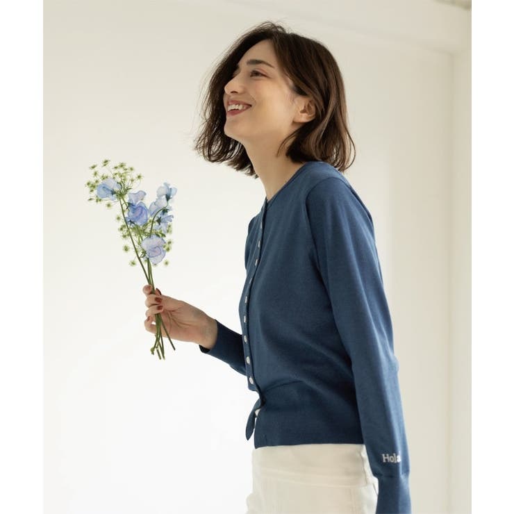 多ボタン 袖口刺繍クルーネックカーディガン | OPAQUE.CLIP | 詳細画像25 