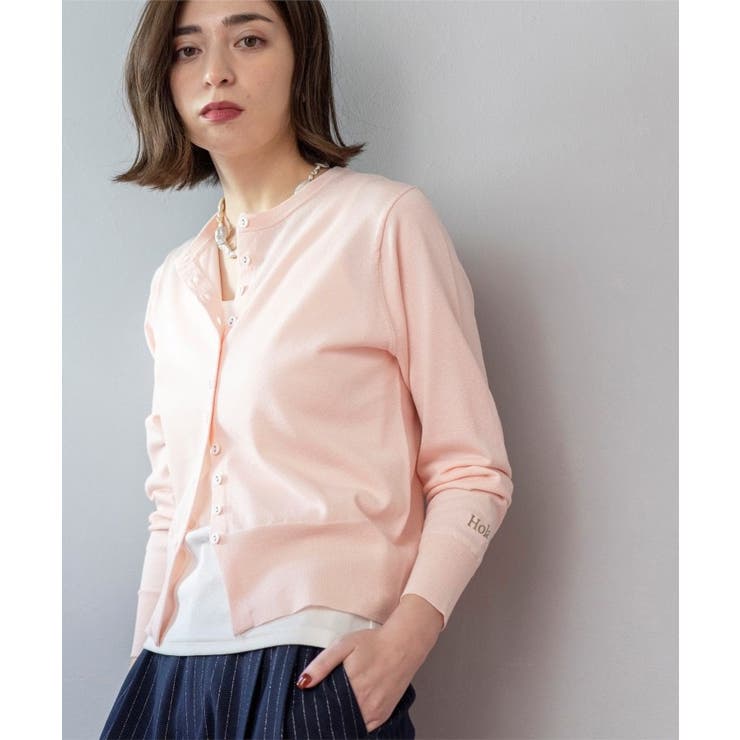 多ボタン 袖口刺繍クルーネックカーディガン | OPAQUE.CLIP | 詳細画像29 