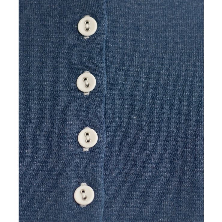 多ボタン 袖口刺繍クルーネックカーディガン | OPAQUE.CLIP | 詳細画像40 