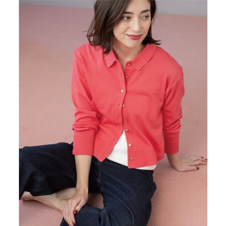 ポロネックカーディガン | OPAQUE.CLIP | 詳細画像20 