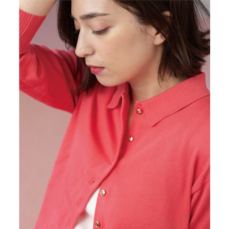 ポロネックカーディガン | OPAQUE.CLIP | 詳細画像21 