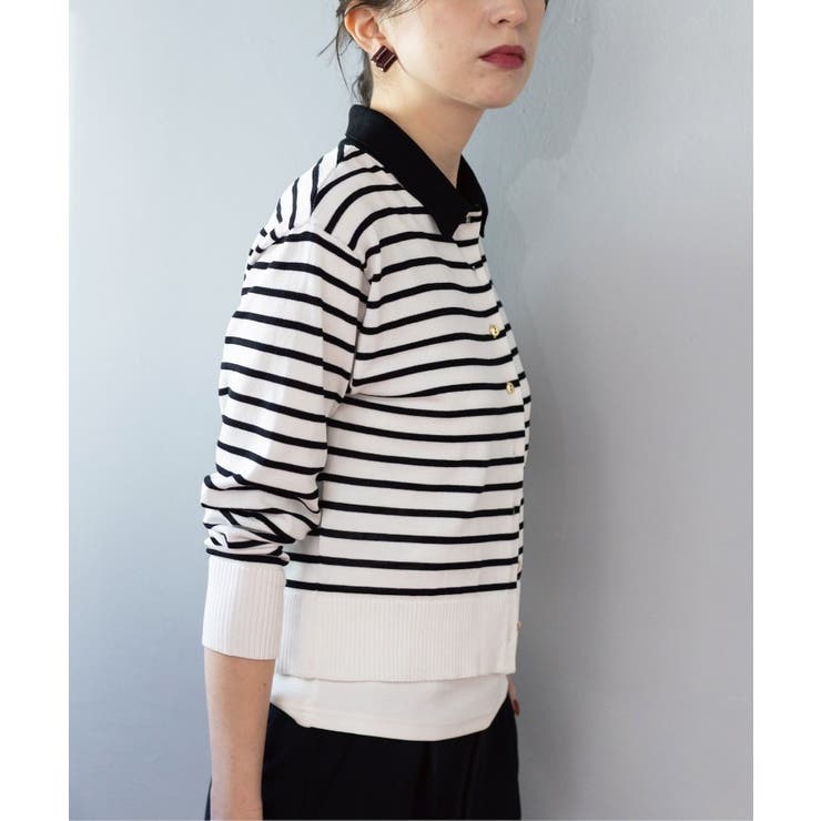 ポロネックカーディガン | OPAQUE.CLIP | 詳細画像28 