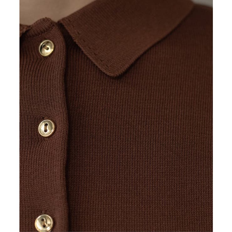 ポロネックカーディガン | OPAQUE.CLIP | 詳細画像33 