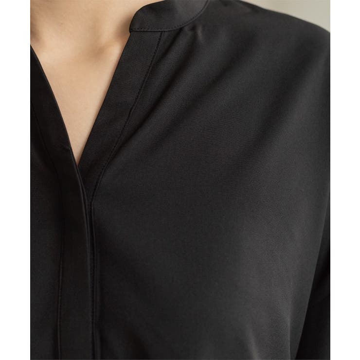 バイカラーアソート ペプラム前あきブラウス | OPAQUE.CLIP | 詳細画像25 