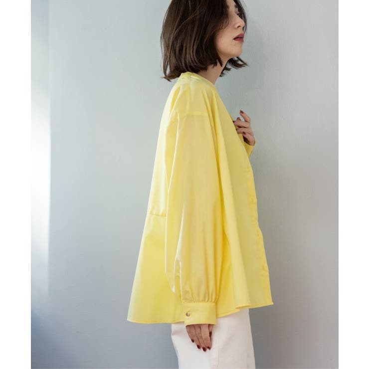 前あき後ろフレアブラウス | OPAQUE.CLIP | 詳細画像3 