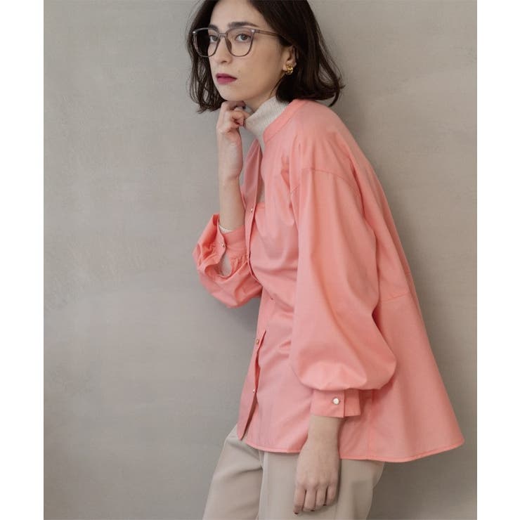 前あき後ろフレアブラウス | OPAQUE.CLIP | 詳細画像10 