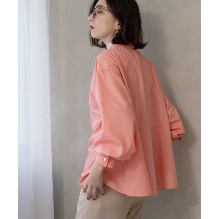 前あき後ろフレアブラウス | OPAQUE.CLIP | 詳細画像12 