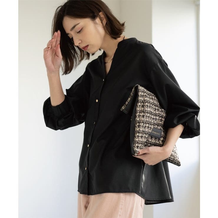 前あき後ろフレアブラウス | OPAQUE.CLIP | 詳細画像28 