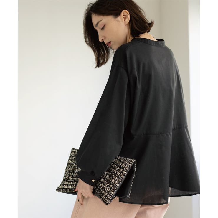 前あき後ろフレアブラウス | OPAQUE.CLIP | 詳細画像29 